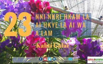 23. NNI NKRI HKAM LA AI HKYE LA AI WA A LAM