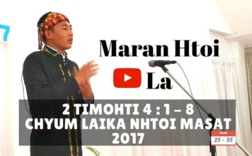Bible Sunday: Slg. Maran Htoi La