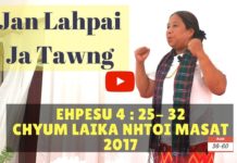 Bible Sunday: Jan Lahpai Ja Tawng