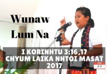 Bible Sunday: Wunaw Lum Na
